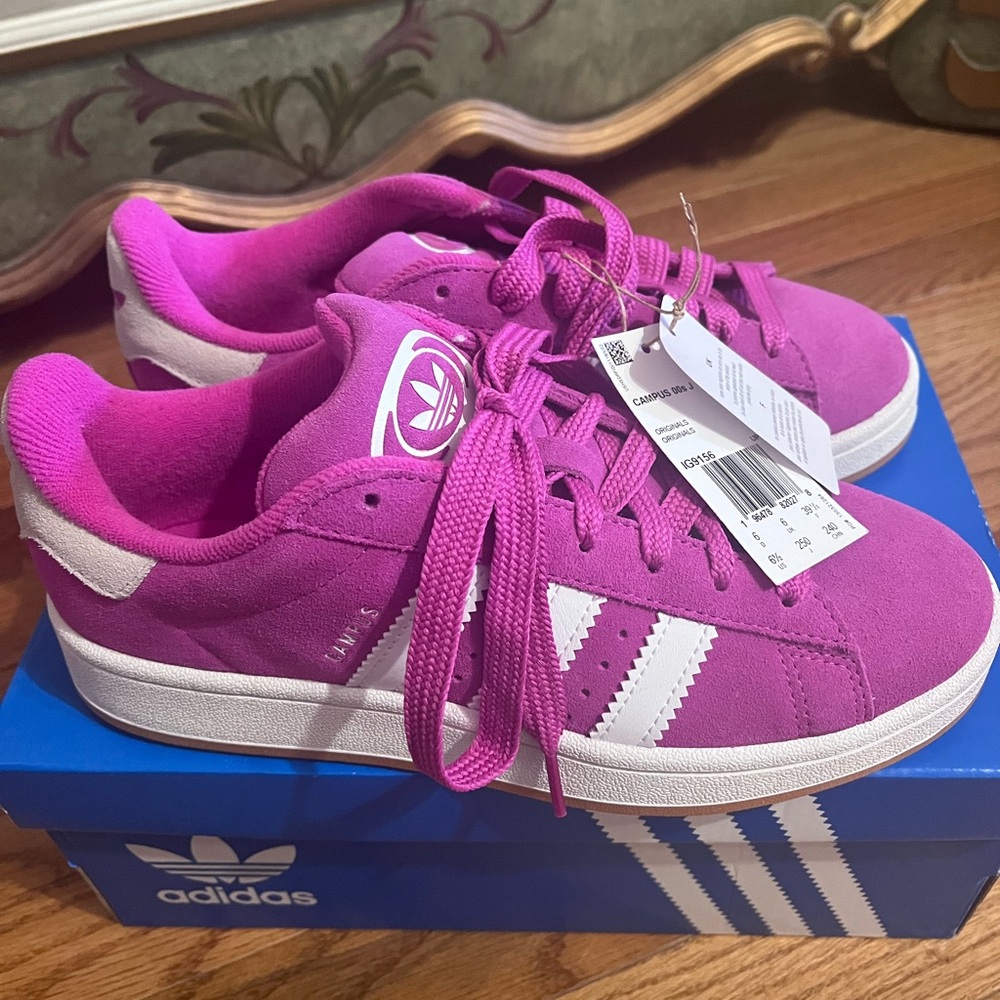adidas Kids Sneakers in Pink and White